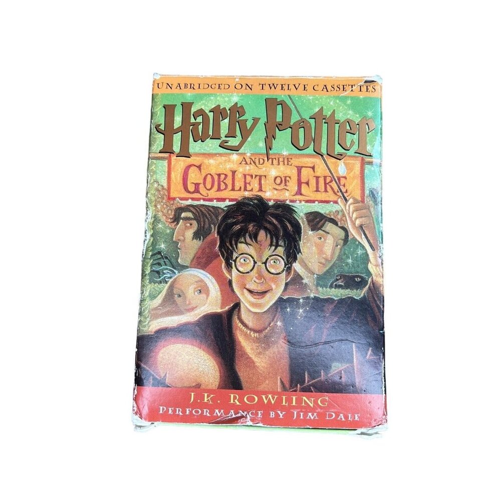 Harry Potter and the Goblet of Fire Cassette Tapes Audiobook J.K. Rowlings